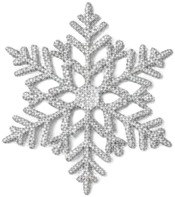 a snowflar orname with diamonds.jpg